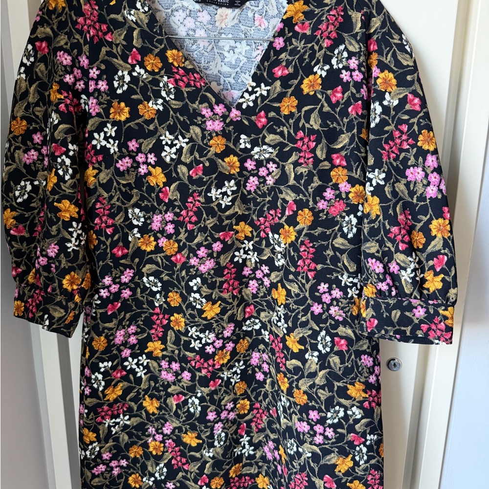 Zara Floral Print Dress